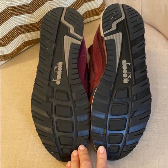 Diadora N. 9000 suede Tennis Shoes - Picture 5 of 6